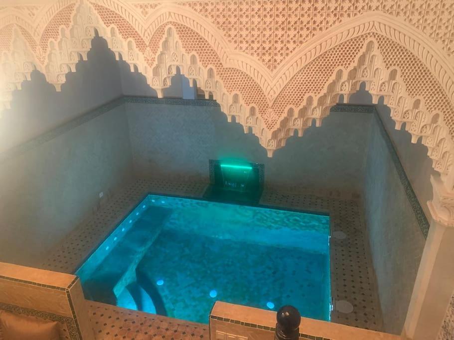 Super Riad Avec Piscine Interieure Марракеш Экстерьер фото