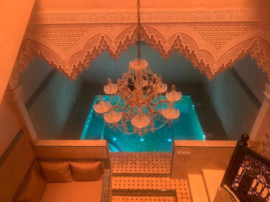 Super Riad Avec Piscine Interieure Марракеш Экстерьер фото